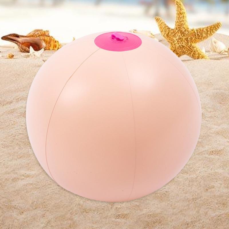 1/2Pcs Funny Prank Adult Inflatable Pvc Beach Ball Interactive Balloon, Funny Adult Novelty Gift Party Spoof Pool Toys 8.66 Inch