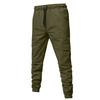Fashion Men's Sport Color Bandage Casual Loose Sweatpants Drawstring Pant