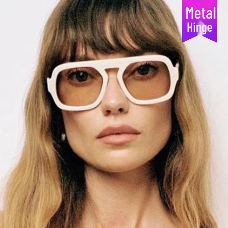 Aviator Single Bridge Sunglasses: 2024 Stylish & Versatile Fashion Accessory