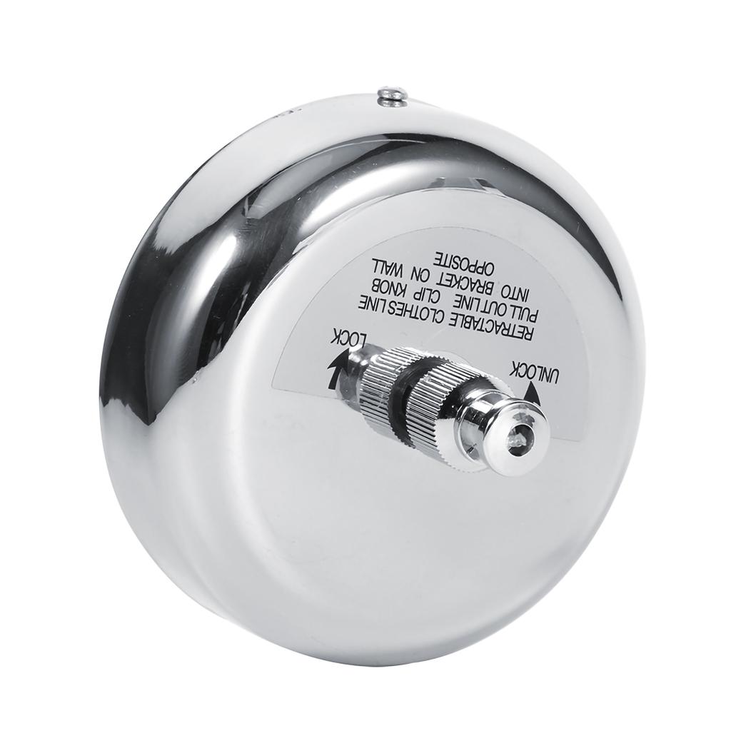 Stainless Steel Retractable Clothes Line Dryer Indoor Outdoor Laundry Single Clothesline Home