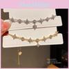 Fashion Jewelry Zircon Flower Pendant Bracelet For Women Gift Ideas