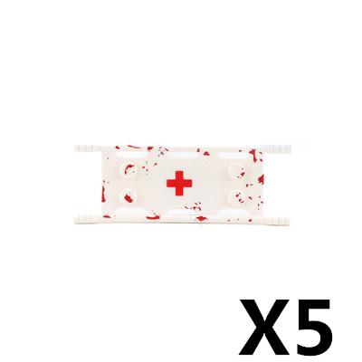 Militaire Medische Figuur Bouwstenen Helm Spuit Brancard Tas Medicijndoos Accessoires Leger Baksteen Speelgoed Kinder Cadeau J003