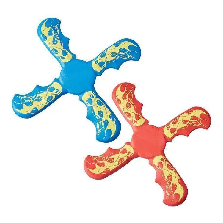 

Four-Leaf Boomerang: Kids Foam Frisbee Toy for Outdoor Sports