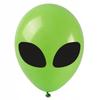 Balony Lateksowe Ufo Zielony Ufoludek Kosmita Obcy Urodziny Party 6Szt.