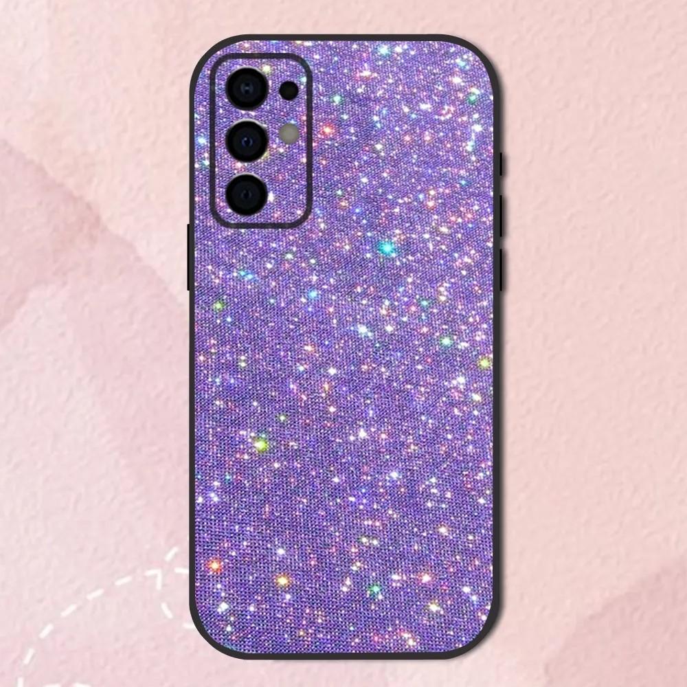 Pink Glitter Cool Phone Case For Samsung S24,S21,S22,S23,S30,Ultra,S20,Plus,Fe,Lite,Note,10,9,5G Black Soft Shell