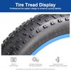 FengCan 20x4.0 Reifen, 20x4.0 100-406 Fahrradreifen, Geeignet für 20-Zoll Fatbikes und Mountainbikes, 4,0 Zoll Reifenbreite (BQ029)