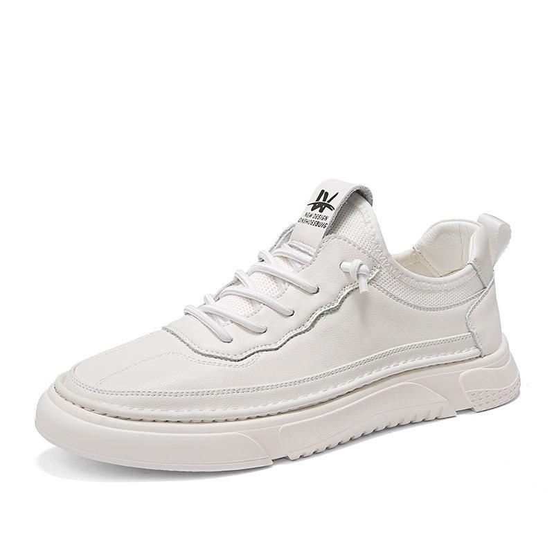 Season's New Men's Shoes Versatile Fashion Board Shoes Popular Sports and Leisure Shoes Little White Shoes