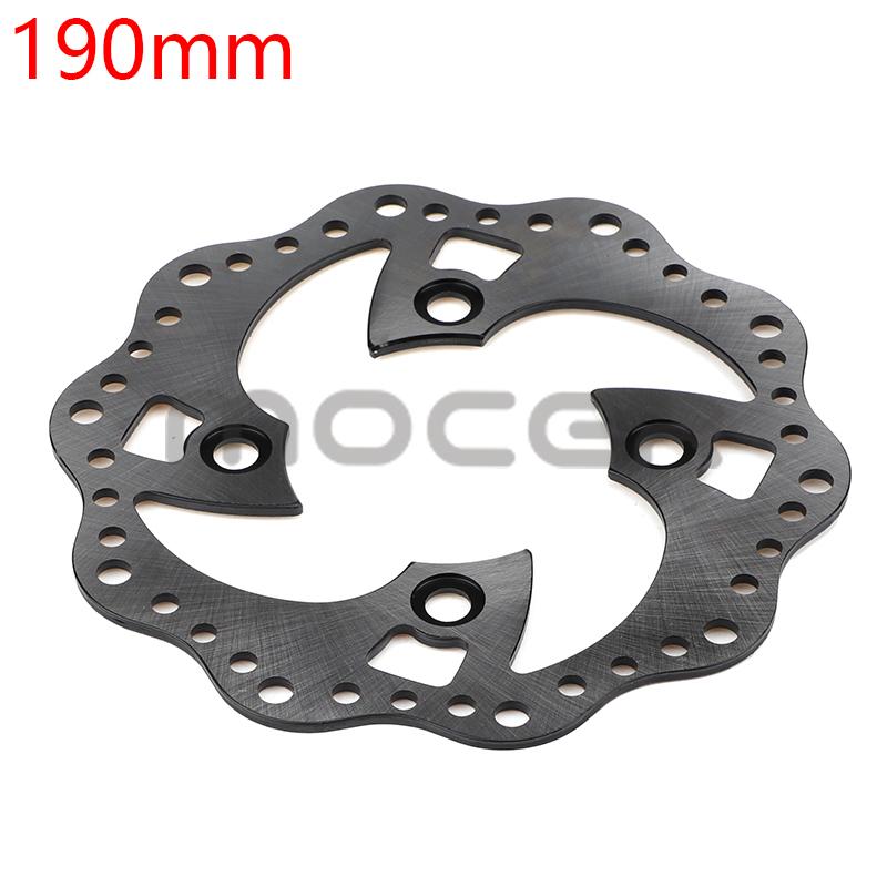 

190mm 220mm front and rear disc brake plates/Brake rotor for KAYO BSE 125cc-160cc Pit Dirt Bike Motocross motorcycle Accessories 190mm