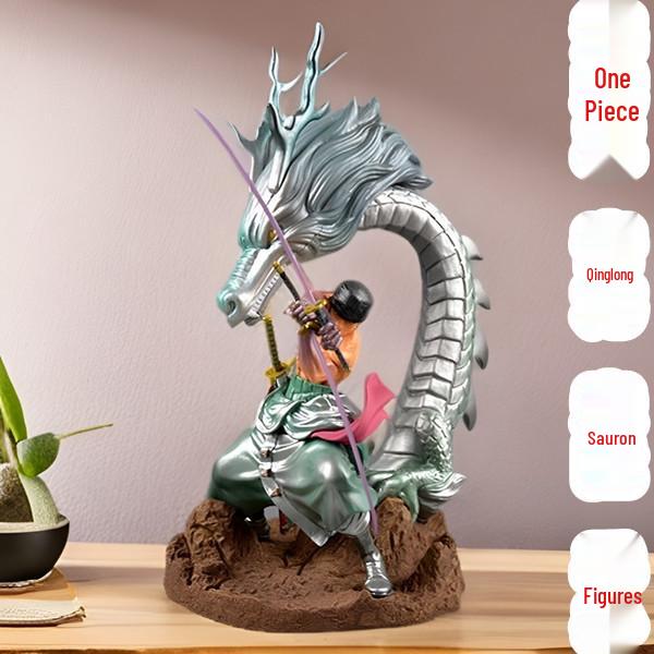 

Zoro Blue Dragon Figurine – Trendy Anime Statue 38CM