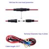 Quick Charge 3.0 Dual USB Rocker Switch QC 3.0 Fast Charger LED Voltmeter for Boats Car Truck Motorcycle Smartphone Tablet