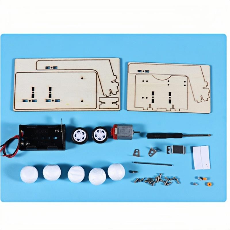 Diy Automatic Ball Server Machine Stem Science Toy Kinetic Energy Transfer Experiment Kids Handmade Assembly Educational Tool