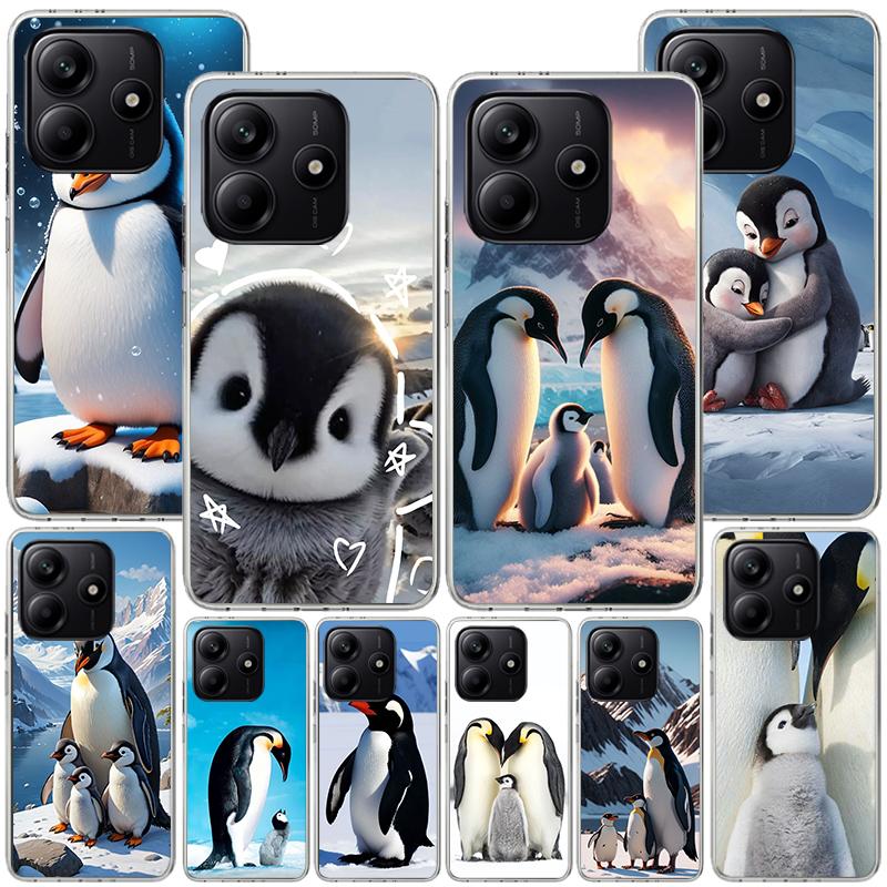 Penguins Love At The North Pole Phnoe Case for Phnoe Case for Xiaomi Redmi Note 15 14 14S 13 Pro Plus 12 12S 11S 11E 10S 10 11T