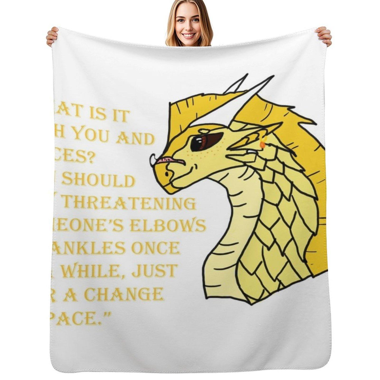 

Qibli Quote OUTDATED SEE DESCRIPTION Throw Blanket Ultra Soft Flannel Fleece Blanket for All Seasons 102x76cm(40x30in)