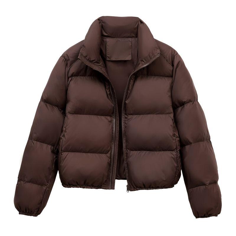 

Fall and Winter 2024 New Arrival This Year s Popular Kendall Style Lightweight down Jacket Women s Short Stylish Puffer Jacket Coat Coffee [quality version]] About S 80 -- 52.50kg