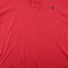 Seconde vie - Polo manches courtes Homme Rouge - Bon état