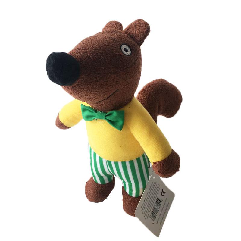 25cm Maisy Muis Pluche Speelgoed Knuffeldier Pluche Figuur Olifant Vogels Krokodil Eekhoorn Eddie Charley Cyril Tallulah Cadeau voor Fans