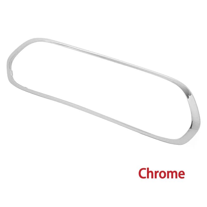Front Grille Surround Cover Trims Replacement For Mini F55 F56 F57 2014- Hatchback Convertible Frame Auto Parts Chrome