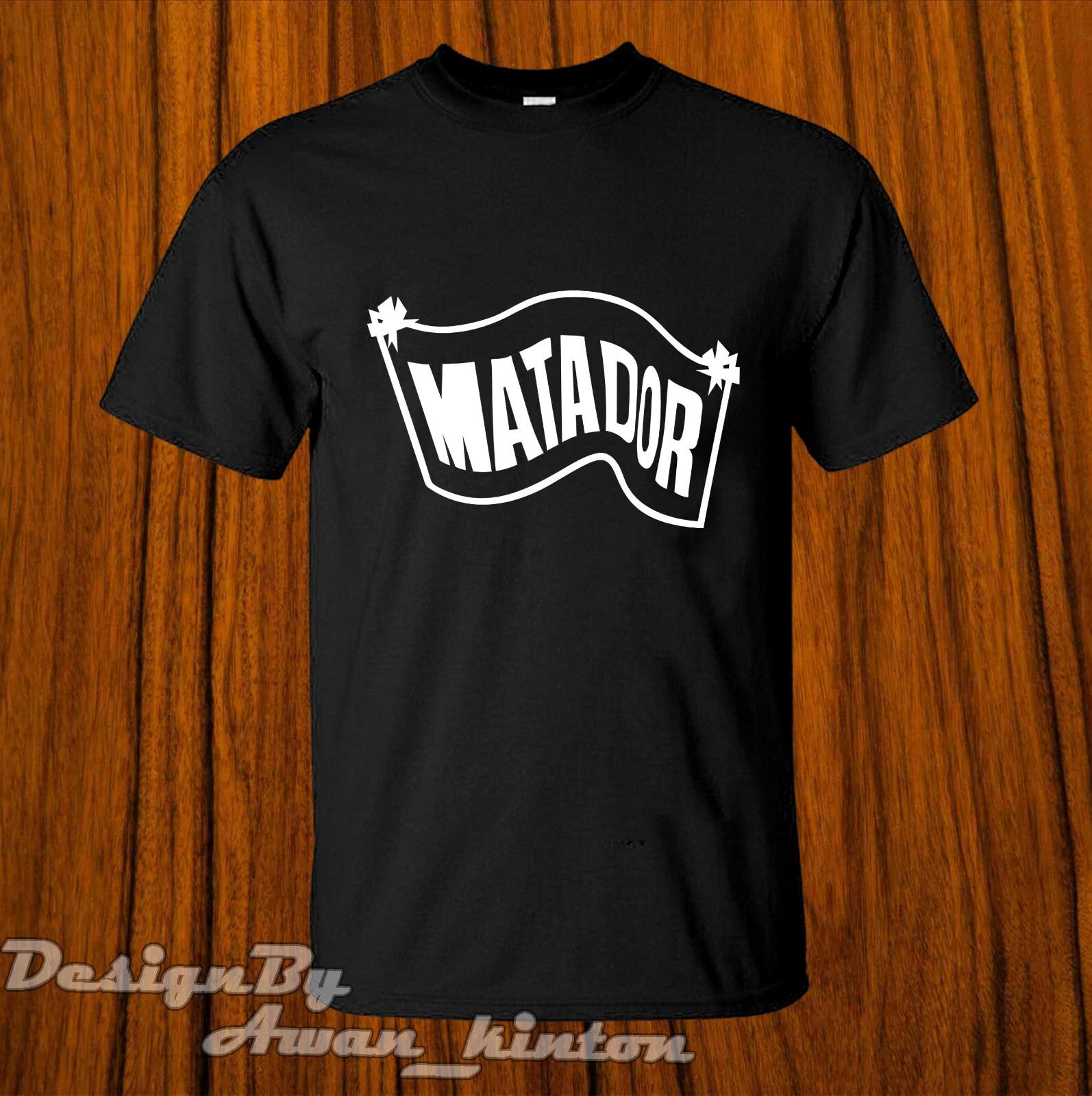 Men s and Women s T-shirts New Matador Funny Logo Tshirt Black Color Shirt Made In Usa Size XXL