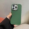 Solid Color Simple Electroplating Frame Is Suitable for Apple 14Ppromax Mobile Phone Case iPhone13 Matte 12 Anti-drop 11 Soft