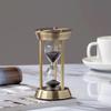 Nordic Creative Metal Hourglass 1/3/5/10/15 Minute Timer Home Bookshelf TV Cabinet Ornaments Living Room Office Retro Decor Gift