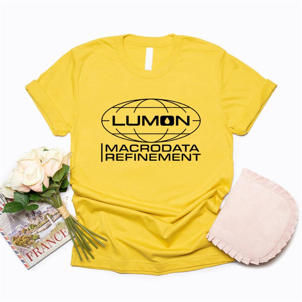 Lumon Macrodata Refinement Severance Tee Severance TV Show Inspired Tshirt Men's Women's Short Sleeve T-shirts Vintage T Shirt