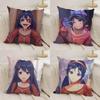 M-MiSide M-Mita Cushion Cover Silky Short Plush Double-Sided Printed Pillow Case for Sofa All Seasons Home Decor Gift