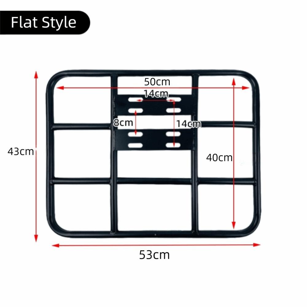 Iron Frame Rear Luggage Rack Rear Fixed Electric Vehicle Rear Shelf Electric Vehicle B