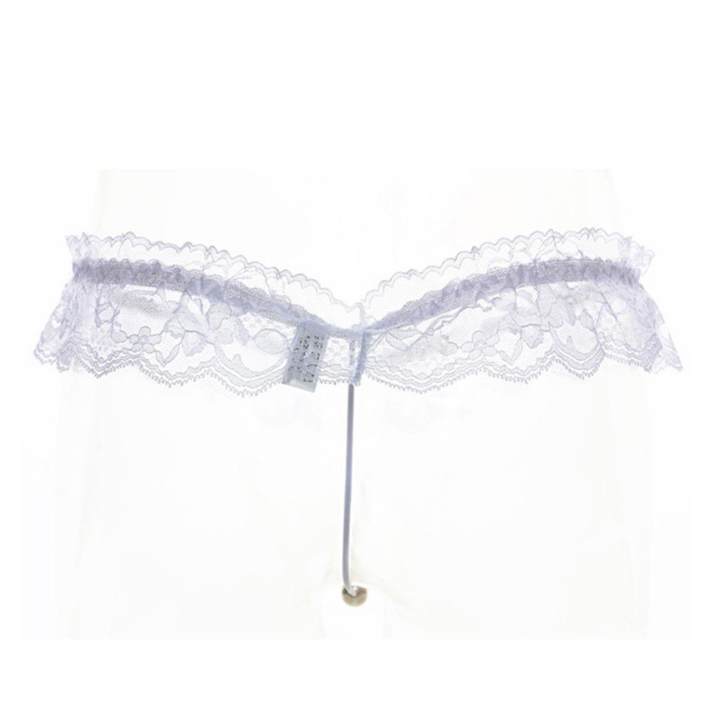 Sex Underwear Free Sex Underwear Women's Sexy T-pants Pearl Large Size Open Crotch Thong Lace Temptation Wholesale
