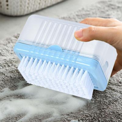 Hand Rub Foaming Soap Dish Cleaning Storage Box, Built In Spring Design, Box