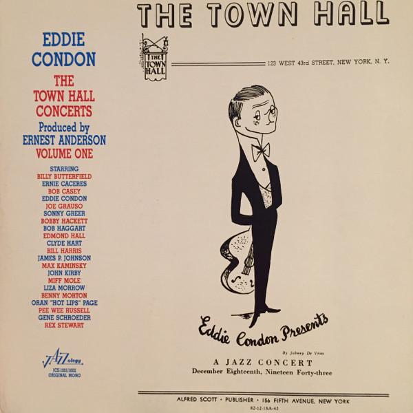 

LP Record EDDIE CONDON - Town Hall Concerts JCE1001 JAZZOLOGY 1988 US Jazz Used