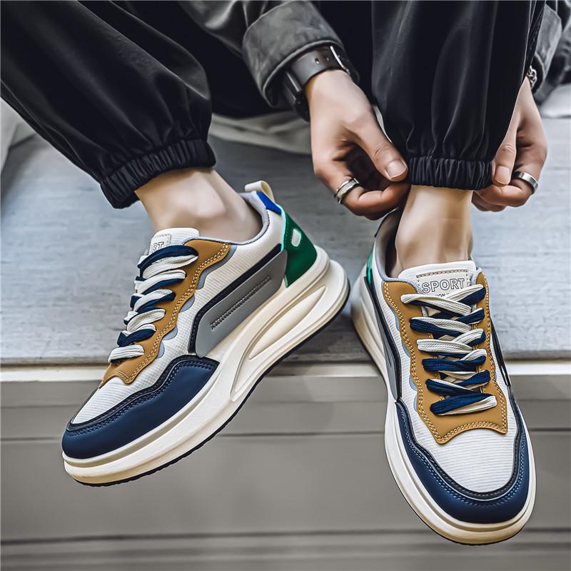 Neue Mode Herren Vier Jahreszeiten Bequeme Schuhe Studenten Männlich Jungen Trendige Weiche Sohle Atmungsaktive Lässige Lauf-Sneaker