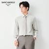 Baoxiniao Men's Textured Business Long-Sleeve Shirt