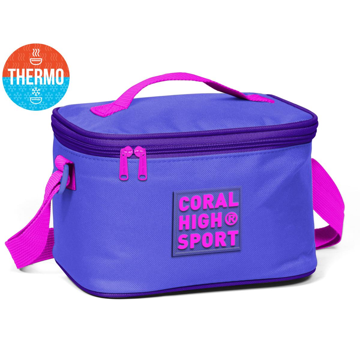 

Coral High Sport Lavender Purple Thermo Lunch Box 22809
