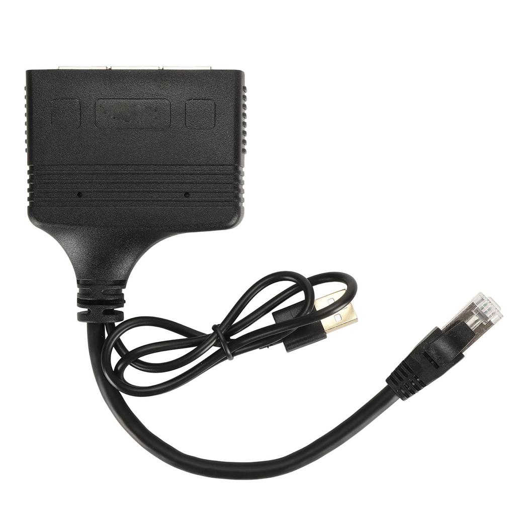 Ethernet Splitter 1 To 3 High Speed 1000Mbps 3 Devices Simultaneous Network 1000Mbps Extension