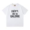 26SS Foreign Trade Gallery Dept T-Shirt Collection Gallery Casual Short Sleeve Men's and Women's Same Style Factory Spot Straight Hair