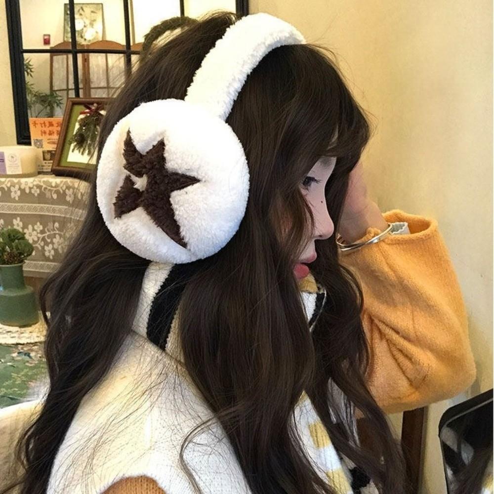 Faux Fur Plush Earmuffs Soft Ear Warmer Fashion Winter Earmuffs for Women Men