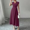 ZANZEA Women Summer Casual V-Neck Sleeveless Slim Dress