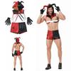 Squad Halloween Suicide Fun Lingerie Strong Guy Clown Cosplay Party Dressing