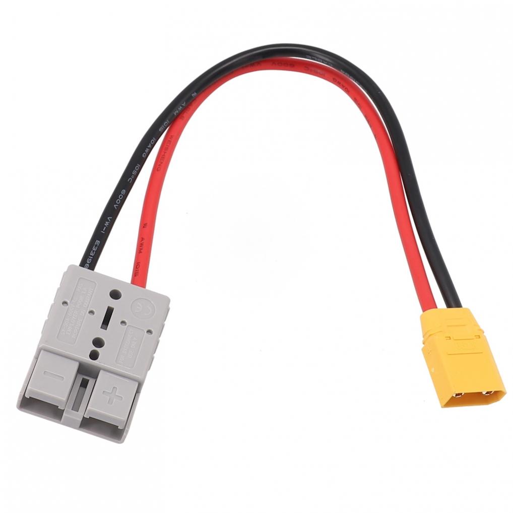 50A Adaptérový Kabel Samice/Zástrčka Pocínovaný Měděný Vodič