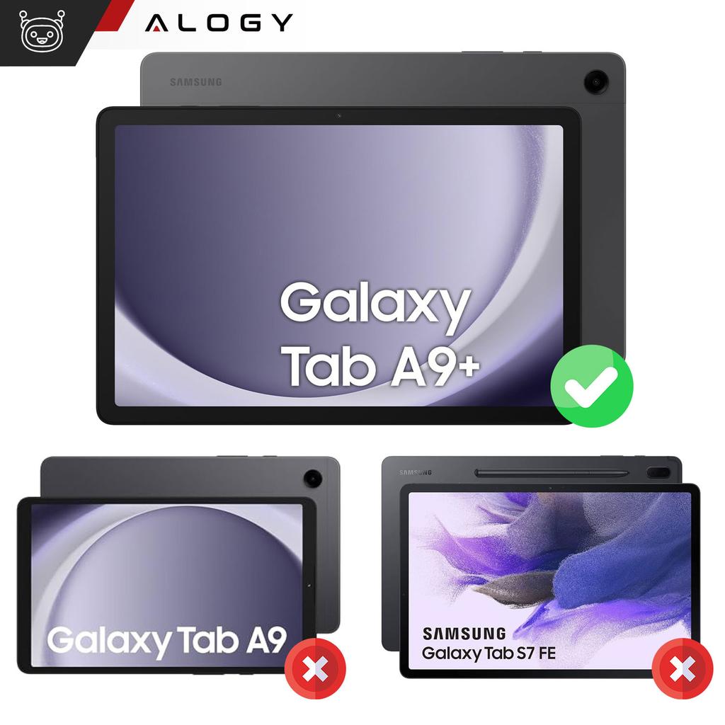 Etui Do Samsung Galaxy Tab A9+ Plus 2023 11" X210/X215/X216 Obudowa Na Tablet Case Alogy Book Cover Zielone
