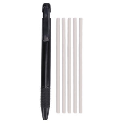 Mechanical Eraser Pen Retractable Pen Style Eraser with 5 Replacement Refills for Writing Drawing