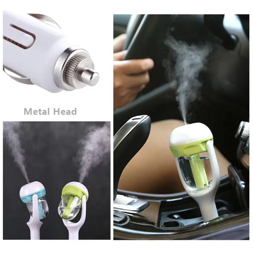 Portable Steam Air Purifier Refillable Car Air Freshener Various Colors Auto Mist Maker  Travel Use