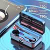 Mirror Bluetooth Headset TWS Touch With Digital Display Smart Headset Stereo Hifi Sound Effect Waterproof And Sweatproof