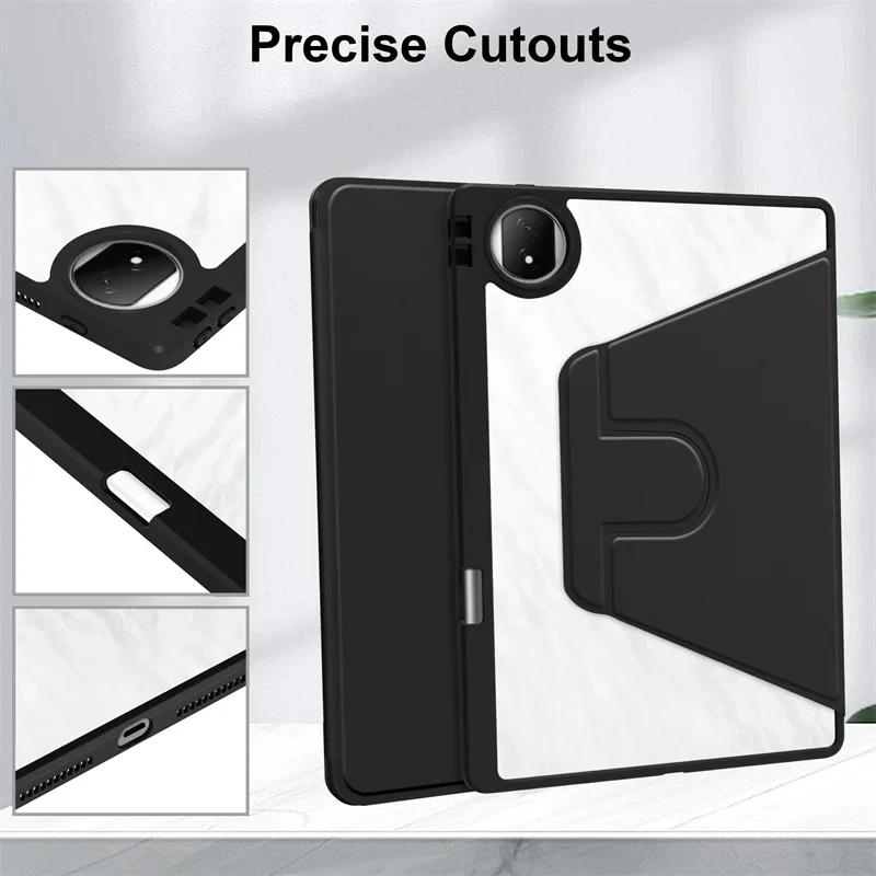 360 Rotation Cover For Honor MagicPad2 Case With Pencil Holder Cover For Honor MagicPad 2 12.3" ROD2-W09 Tablet Case