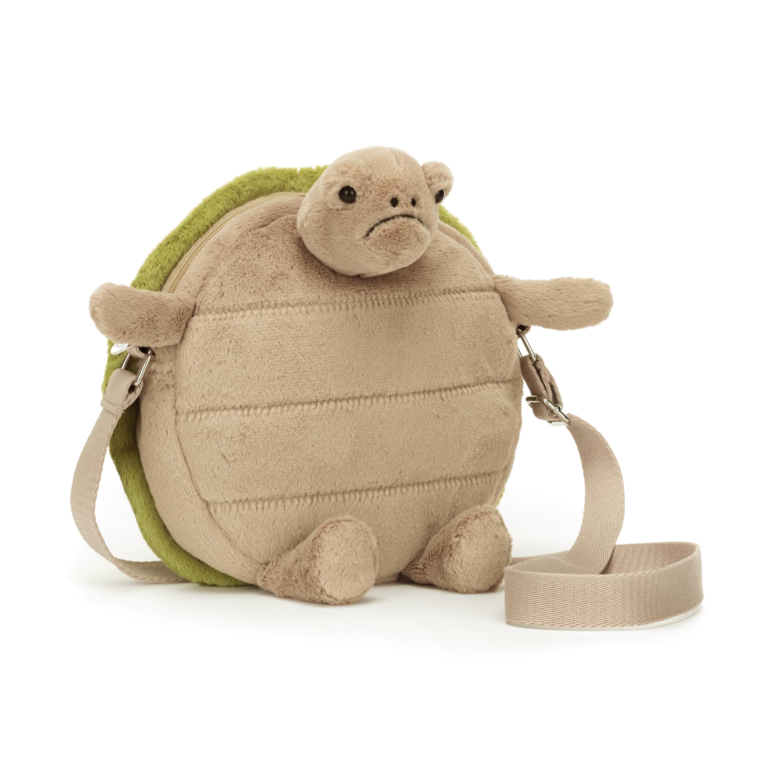 

Jellycat Plush Bag Collection Crossbody Bags Shoulder Purses Fun and Unique Timmy & Handbags, Turtle.