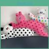 Cartoon Dot Polka Cat Long Plush Cushion For Bedroom Sofa Gift Girls For