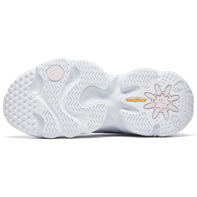 FILA ADE Retro Fabric Low-Top Marathon Running Shoes Women sneaker White Pink Gray F12W021103FSP