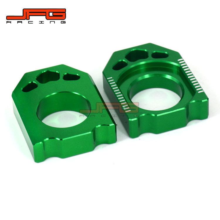 KX125/250F/KXF450 Off-Road CNC Kettenspanner für Hinterradnabe