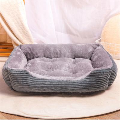 Pet Dog Sofa Bed Winter Warm Soft Nest Puppy Baskets Mat Kennel For Large Medium Small Dog Beds House Supplies