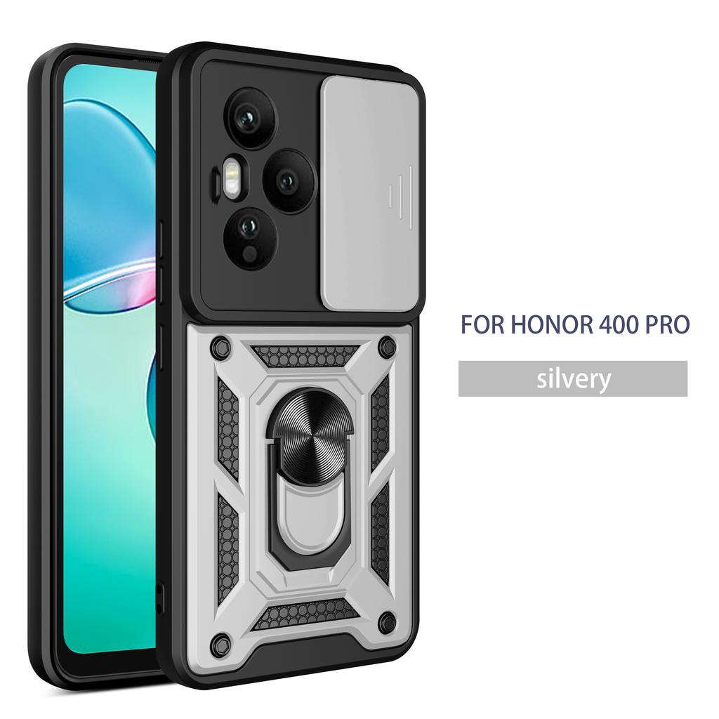 For Honor 400 Armored Protective Shell With Magnetic Ring For Honor 400 Lite 400 Pro Phone Case With Camera Protection
